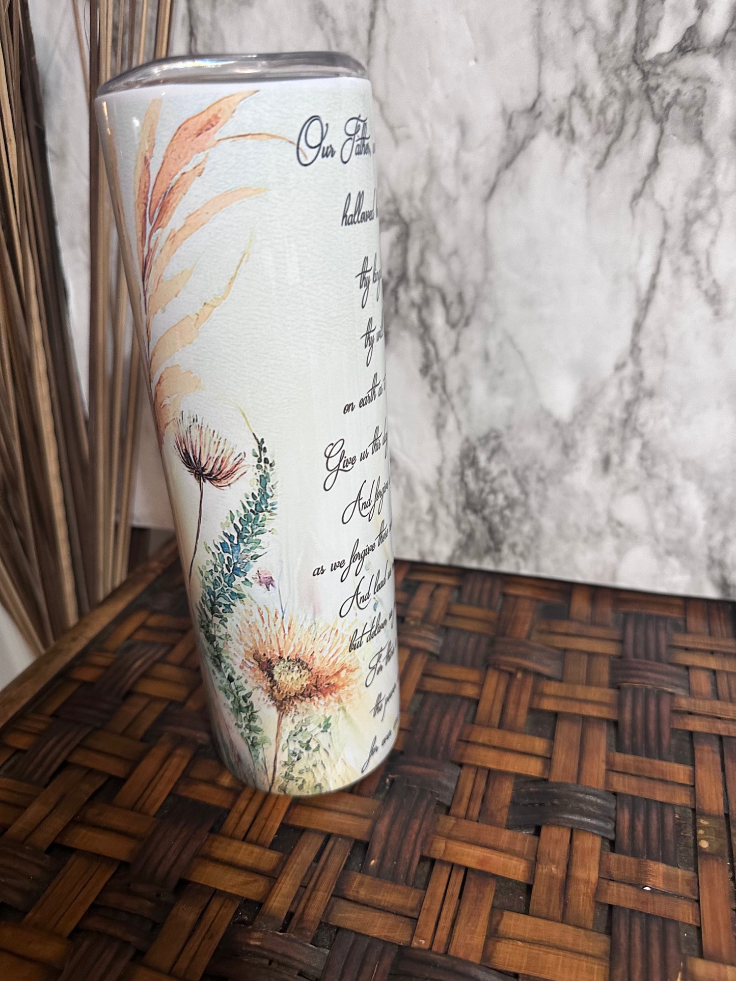 The Lord’s Prayer Tumbler Cups