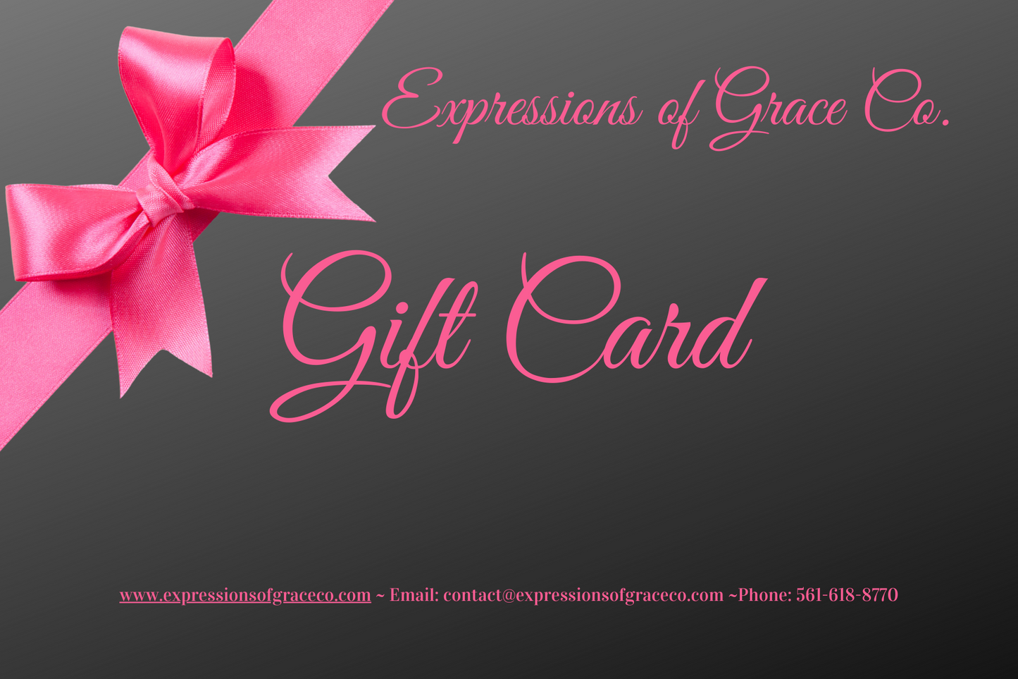Expressions of GRACE Gift Card