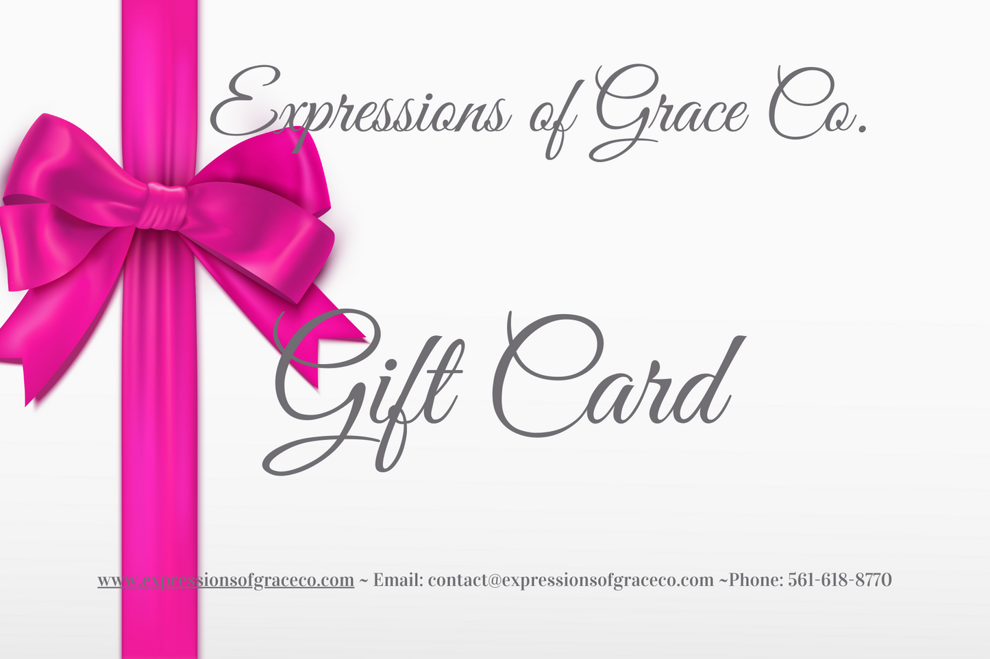 Expressions of GRACE Gift Card