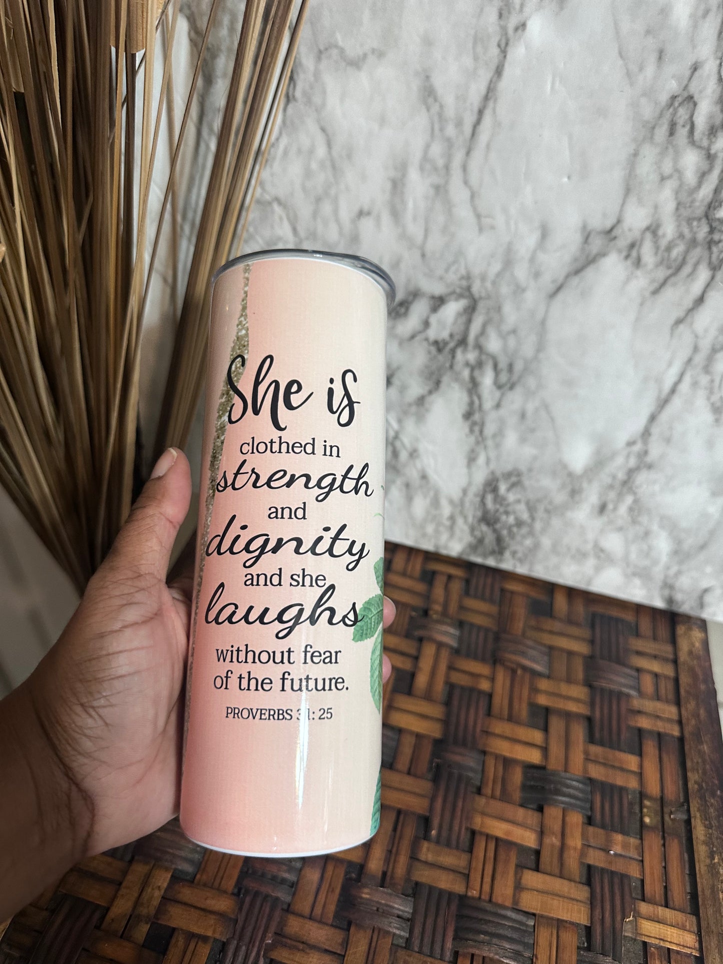 20 ounce Inspirational Tumbler Cups