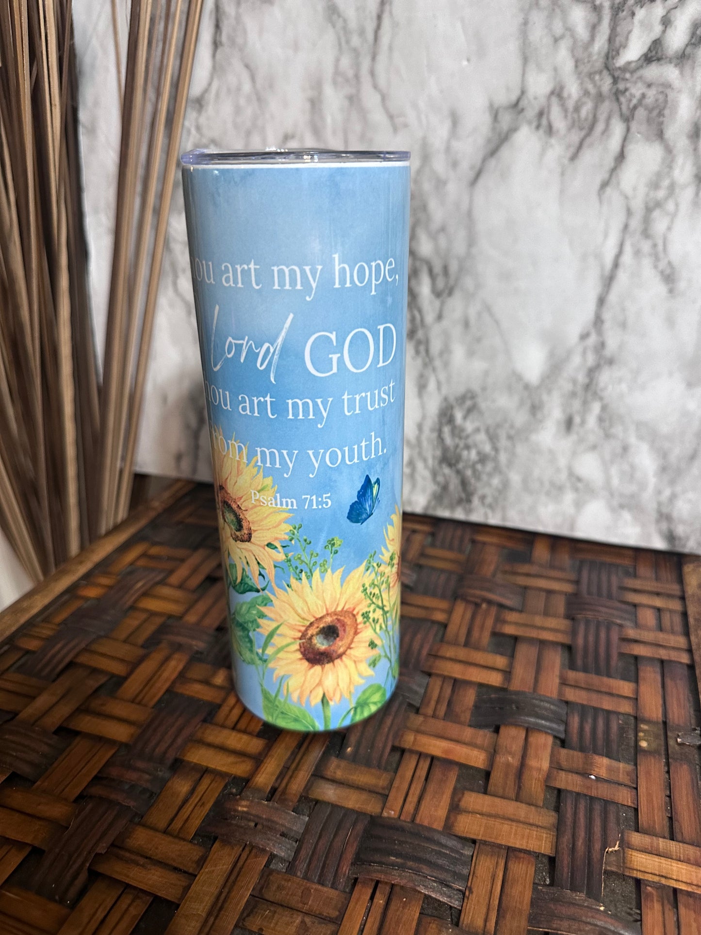 20 ounce Inspirational Tumbler Cups