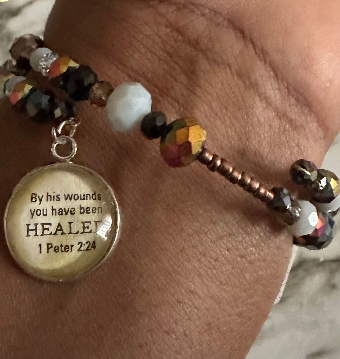 By his wounds…Charm Bracelet