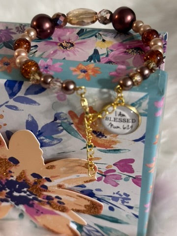 I Am Blessed Charm Bracelet