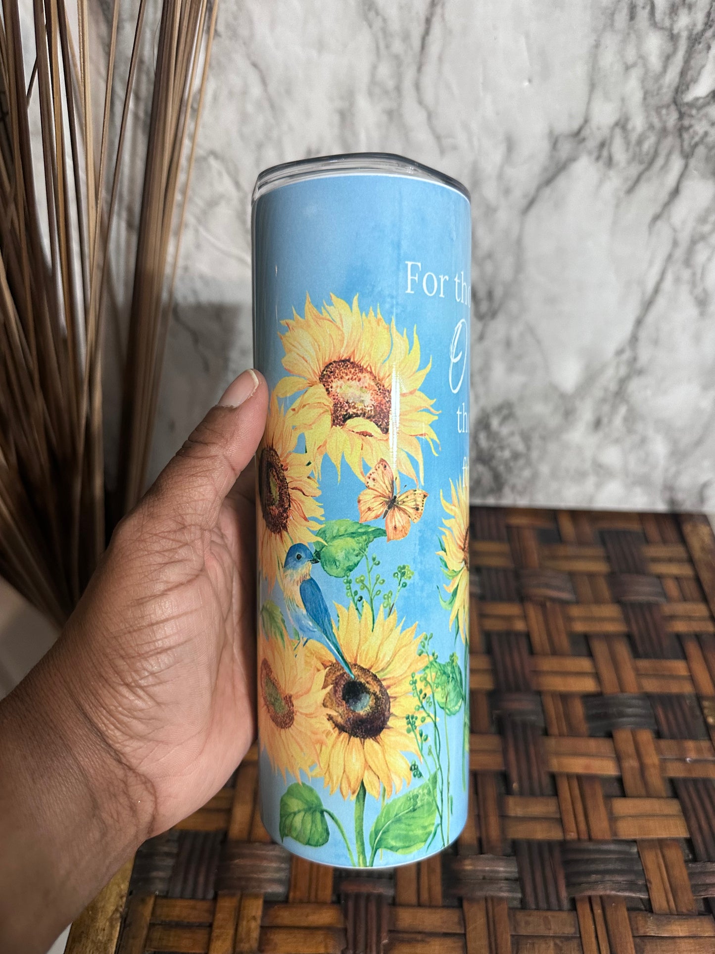 20 ounce Inspirational Tumbler Cups