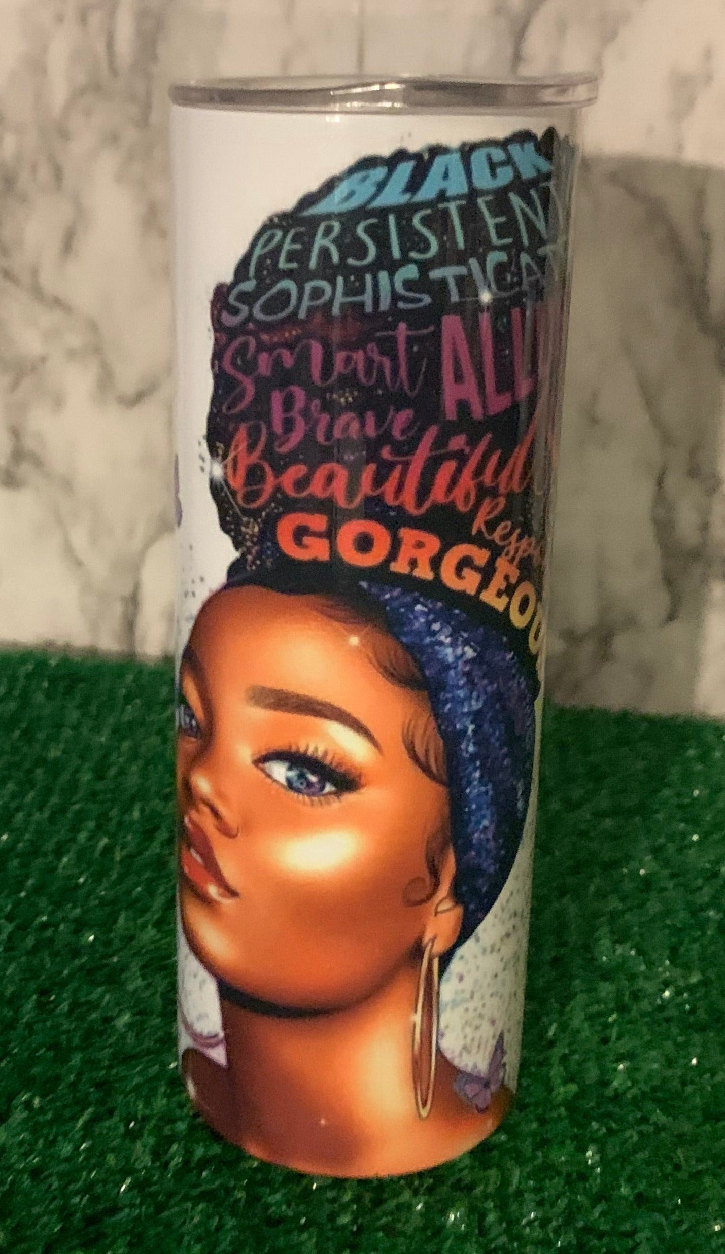 Pretty Girl Tumbler Cups