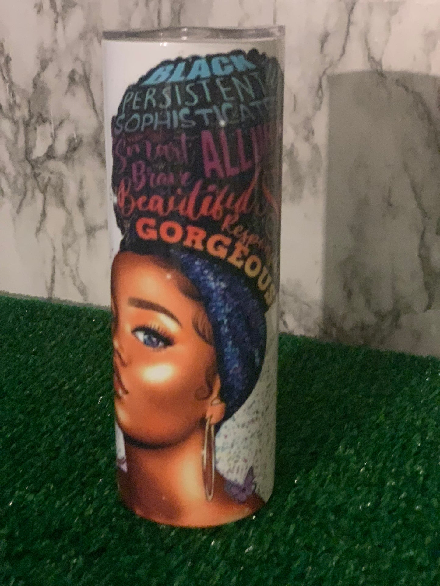 Pretty Girl Tumbler Cups