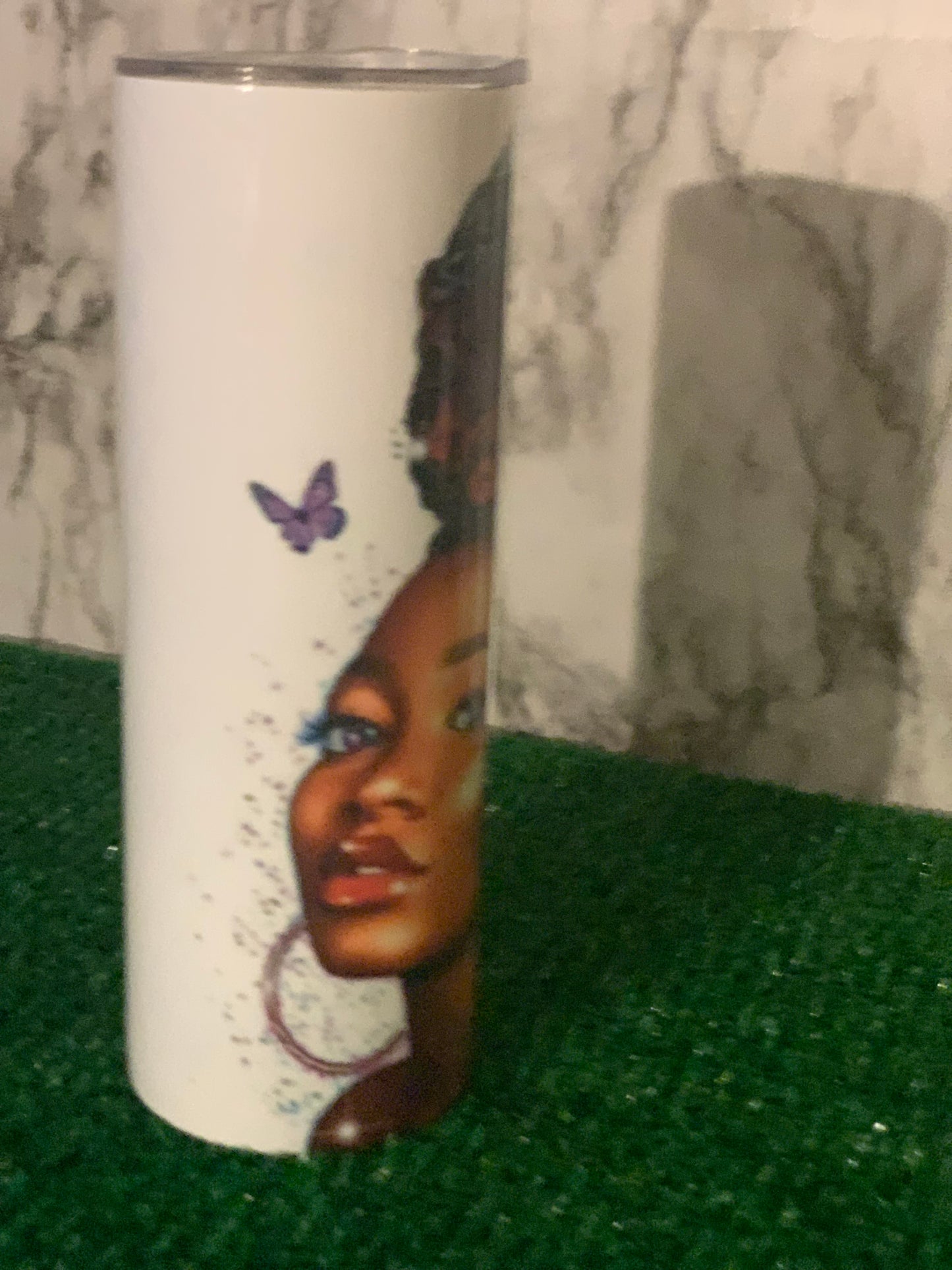 Pretty Girl Tumbler Cups