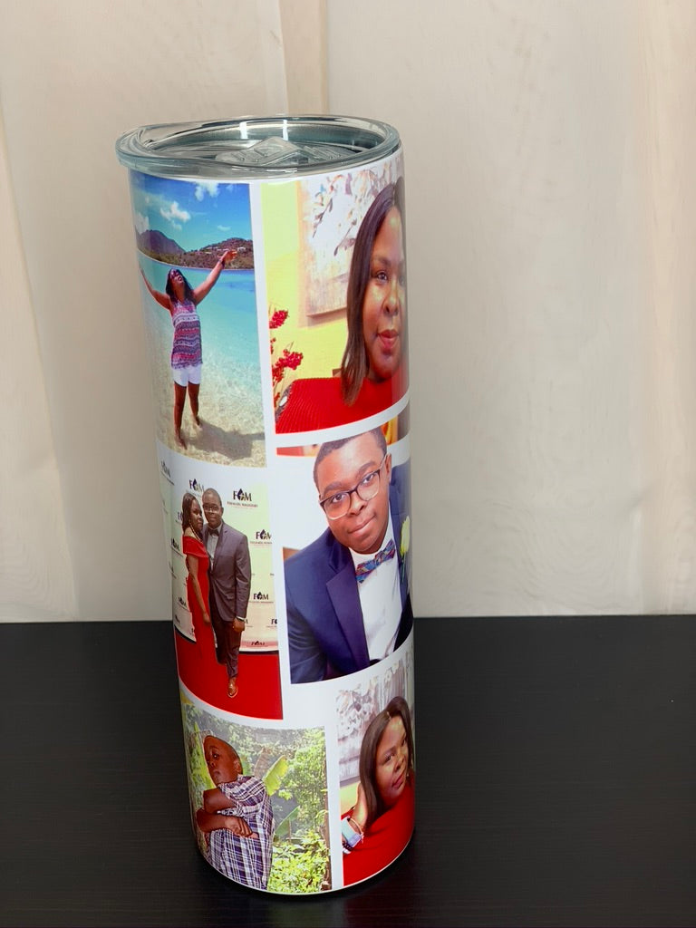 Custom Photo Tumbler | Photo Tumbler | Expressions of GRACE Co.