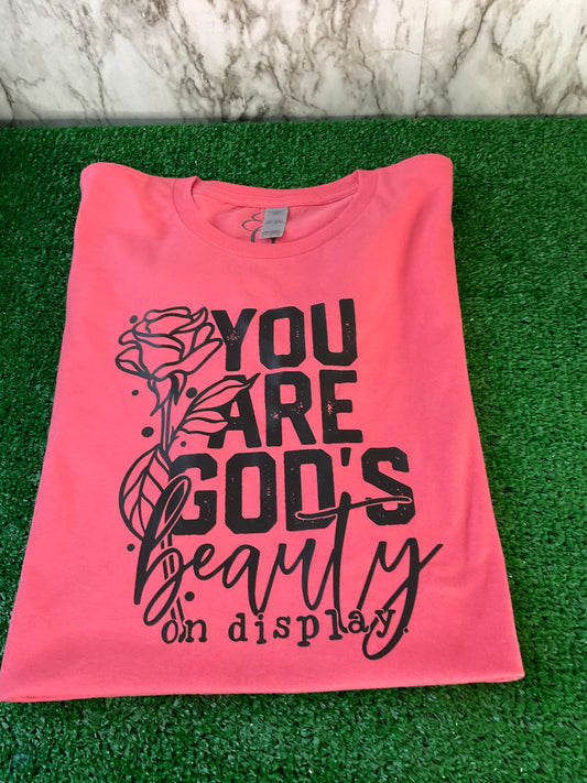 God's Beauty on Display T-shirt