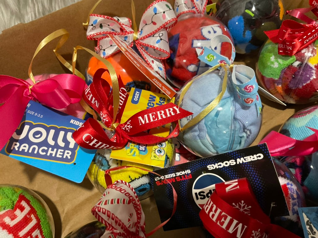 Crazy Christmas Sock Ornament (250-05-01-16)