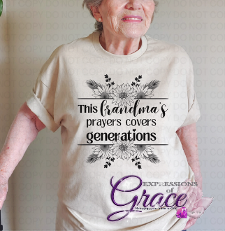 Grandma's Prayers T-shirt