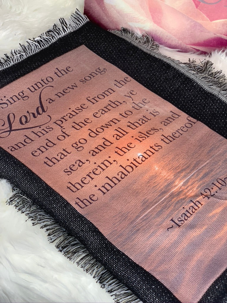 Personalized Photo Blanket | Cozy Blanket | Expressions of GRACE Co.