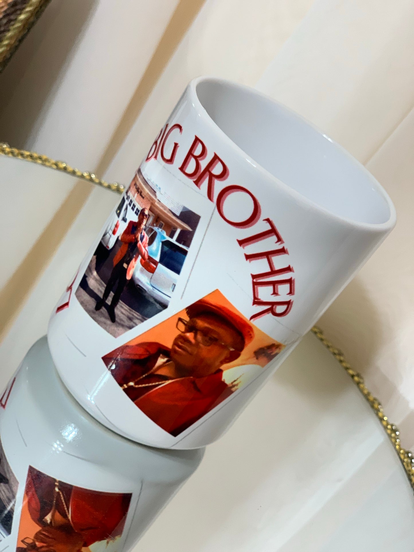 Custom Photo Mug & Coaster Set